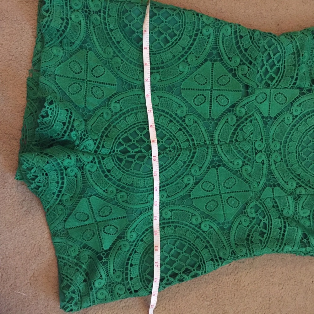 Adelyn Rae Embroidered Lace Romper - Picture 6 of 7